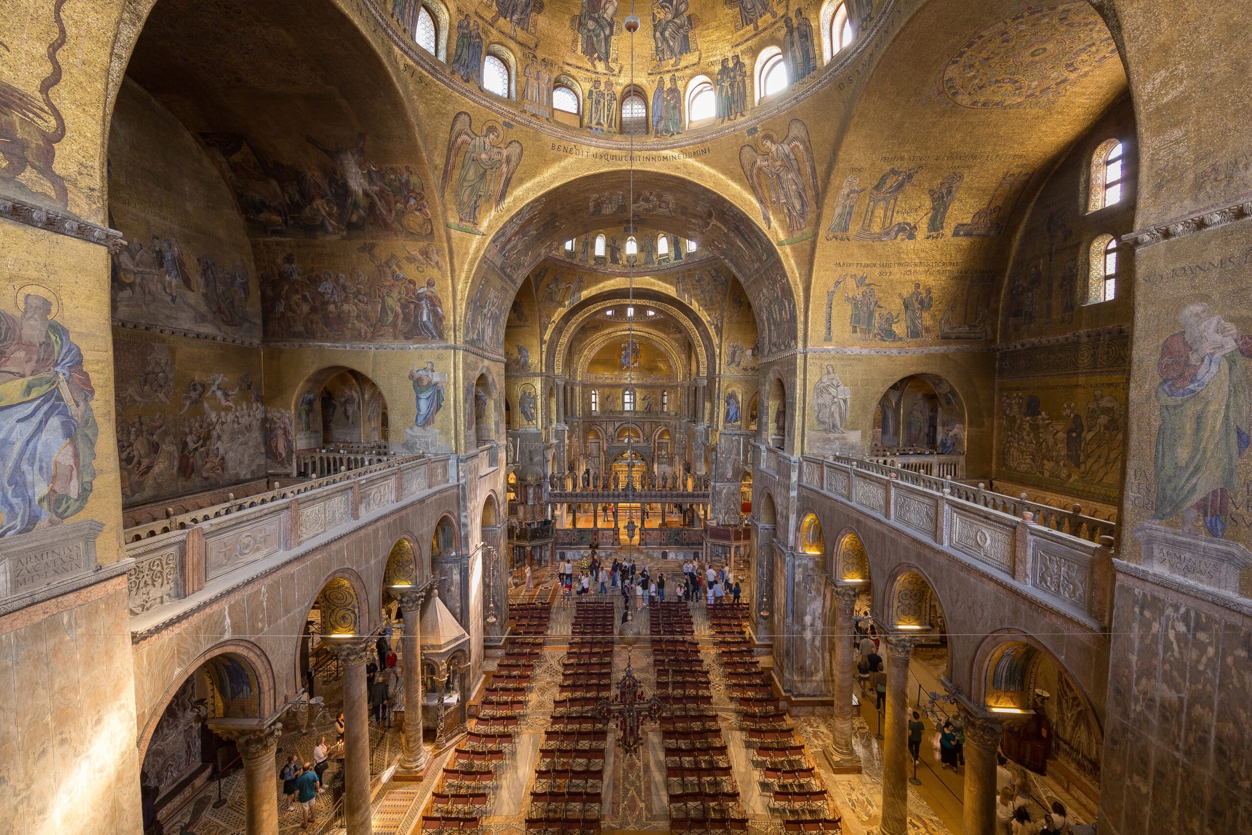 Venezia,,Italy,-,May,18,,2024:,Interior,Architectural,Shot,Of